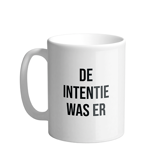 Mok - DE INTENTIE WAS ER