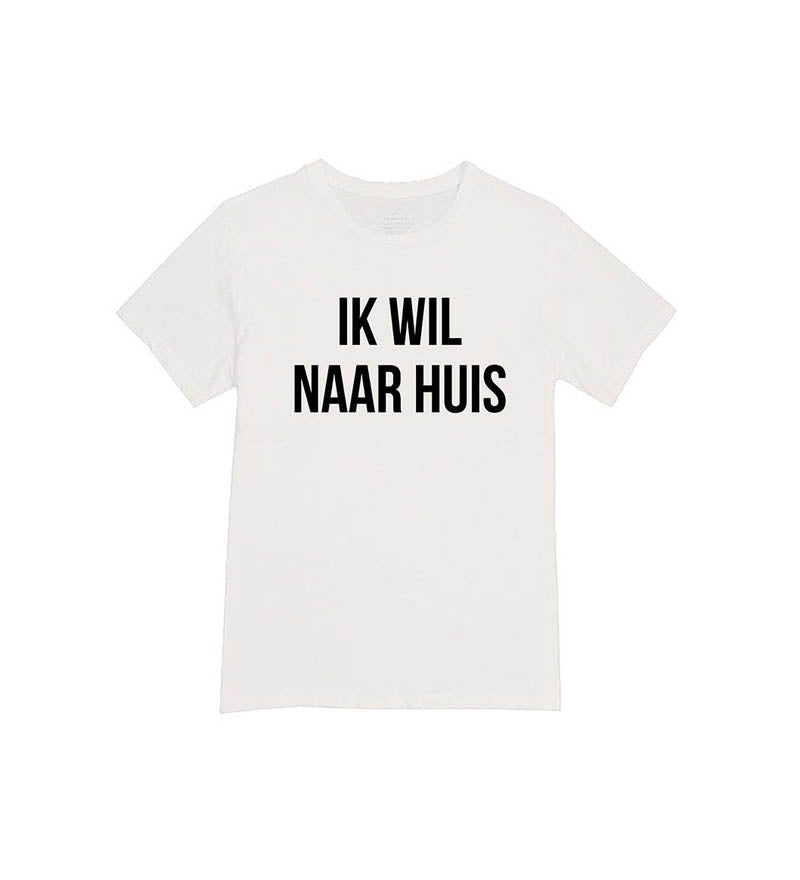 Kindershirt - IK WIL NAAR HUIS