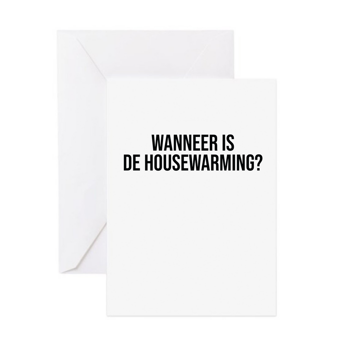 Wenskaart - Housewarming